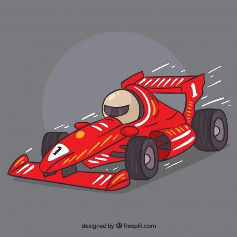 Formula 1 Cartoon, F1 Journal, F1 Art, Tree Drawings Pencil, Formula 1 Racing, Car Vector, Formula 1 Car, Car Illustration, Cartoon Drawing