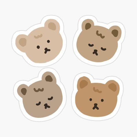 cute teddy bears Sticker Bears Stickers Cute, Cute Teddies Aesthetic, Journal Designs Printable Stickers Cute, Teddy Art Drawing, Cute Bear Sticker Png, Cute Bear Stickers Printable Kawaii, Cute Korean Stickers Printable Bear, Cute Aesthetic Stickers Printable Korean, Korean Cute Stickers Png