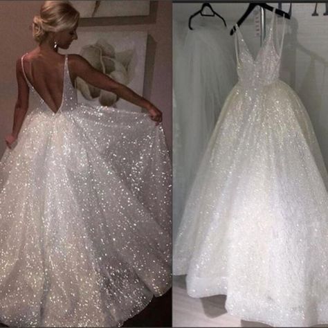 Bride Party Dress, Plain Wedding Dress, Dresses By Style, Glitter Wedding Dress, Formal Prom Dresses Long, Bling Wedding Dress, Crystal Wedding Dress, Sparkly Prom Dress, Hijab Wedding Dress