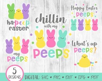 Marshmallow Bunnies, Peeps Svg, Free Svg Images, Make Your Own Sign, Baby Spiderman, Easter Svg Files, Spiderman Svg, Free Svg For Cricut, Free Crafts