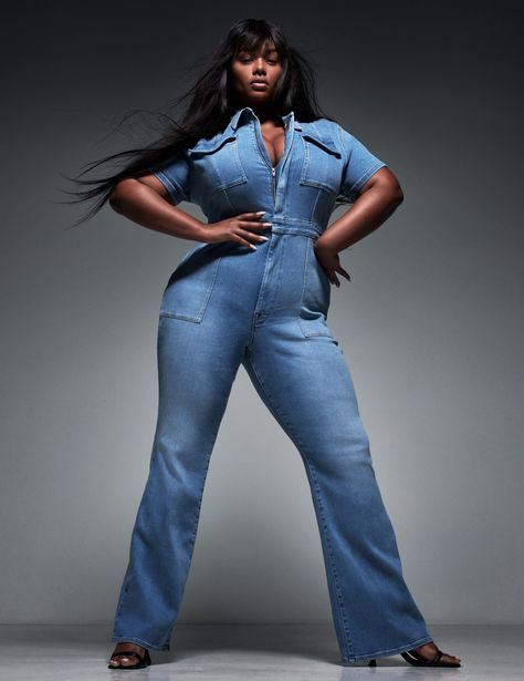 Short Sleeve Denim Jumpsuit, Dress Your Body Type, Plus Size Wardrobe, Terry Romper, Plus Size Outfit Ideas, Best Places To Shop, Cruise 2023, Good American Jeans, Mario Sorrenti