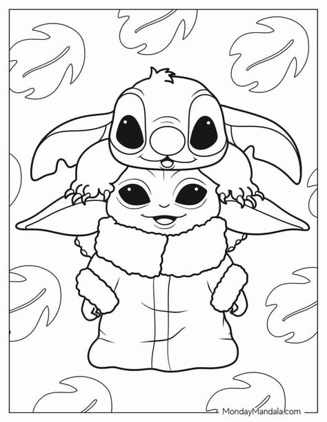 24 Baby Yoda Coloring Pages (Free PDF Printab Coloring Pages For Adults Disney, Disney Coloring Pages Printables, Kids Colouring Printables, Free Disney Coloring Pages, Stitch Coloring, Stitch Coloring Pages, Summer Coloring Pages, Cartoon Coloring, Kids Coloring Pages