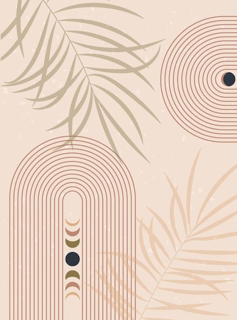 Poster Abstract, Abstract Texture, Boho Wall Decor, Boho Baby, Cellphone Wallpaper, Colorful Boho, Boho Wall, Moon Phases, Vector Background