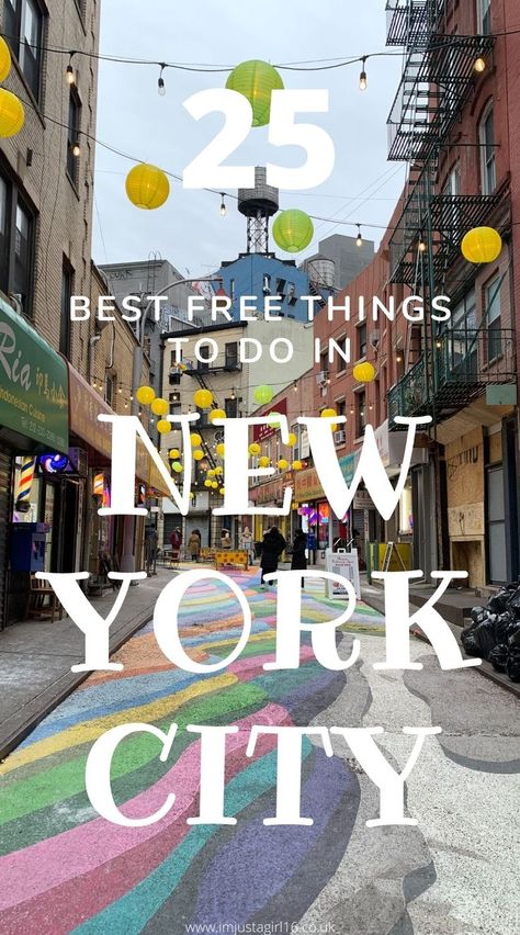 25 Of The Best Totally Free Things To Do In New York City Top 10 Things To Do In New York City, Free Things To Do In New York, Nyc Free Things To Do, Free Things To Do In Nyc, Free New York City Things To Do, Nyc On A Budget, Things To Do In Nyc, To Do In New York, Visiting Nyc