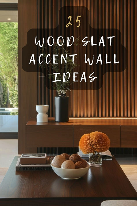 Want a chic look? Check out these 25 wood slat accent wall ideas that blend style with sophistication. Perfect for adding an elegant touch to any room. Click to see more! 🪵✨ #HomeDecor #AccentWall #InteriorDesign #WoodSlat #HomeInspo Modern Wood Slat Accent Wall, Rustic Wood Feature Wall, Wood Plank Ideas Diy Projects, 3d Wall Wood Design, Wood Plank Feature Wall, Accent Wall With Wood Slats, Wood Feature Wall Ideas, Fluted Wall Ideas, Wood Slat Wall Ideas