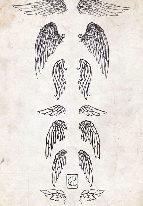 Pictures Of Small Angel Wing Tattoos | Cool Tattoos - Bonbaden Small Angel Wing Tattoo, Alas Tattoo, Wing Tattoos, Small Angel Wings, Kunst Tattoos, Wing Tattoo Designs, Marvel Tattoos, Angel Wings Tattoo, Wing Tattoo