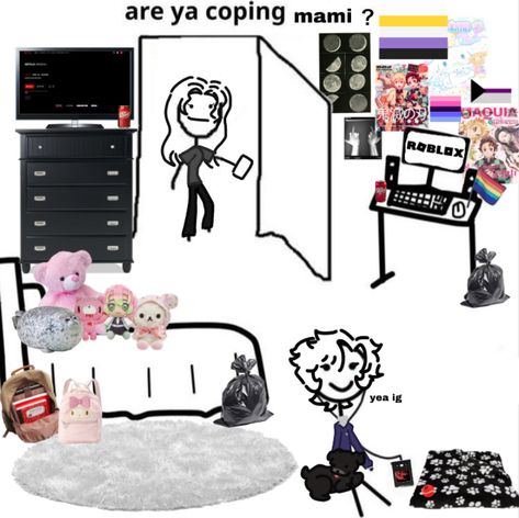 Are Ya Coping Template, Skibidi Slicers, Are Ya Coping, Anime Base, Dreamy Room, Being Me, Lgbt Pride, Anime, Quick Saves