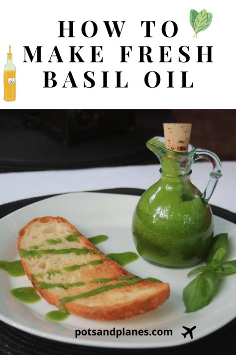 Fresh Basil Recipes, Fresh Herb Recipes, Basil Olive Oil, Olive Oil Recipes, Basil Oil, Basil Recipes, Basil Sauce, Herb Recipes, Infused Olive Oil