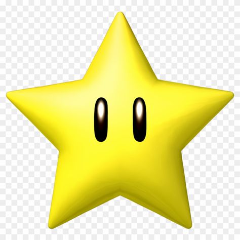 Super Mario Images, Super Mario Clipart, Rosalina Cake, Star From Mario, Super Mario Topper, Super Star Mario, Star Super Mario, Mario Images, Mario Stars