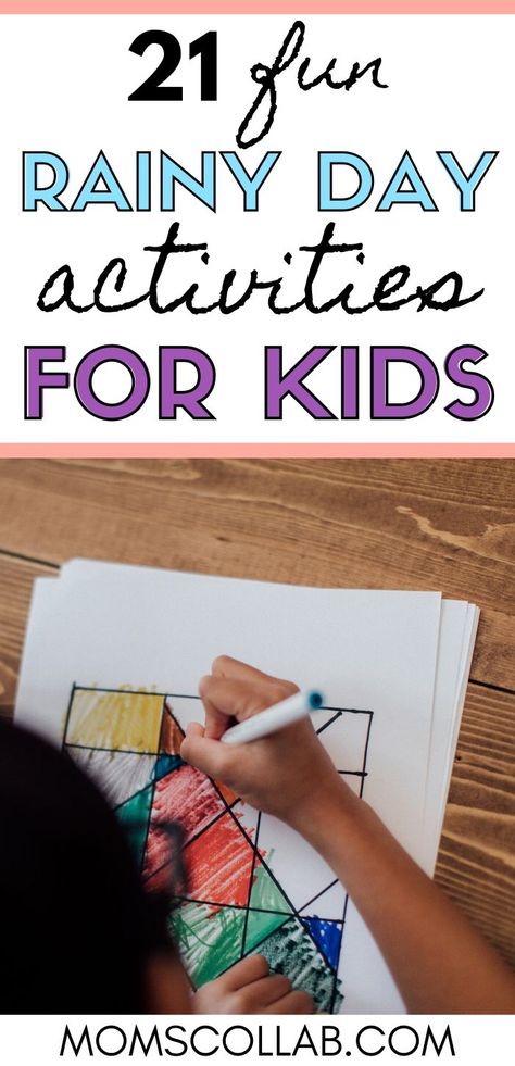 Easy Indoor Activities, Fun Rainy Day Activities, Babysitting Activities, Rainy Day Activities For Kids, Kids Activities At Home, Fun Indoor Activities, Rainy Day Crafts, Activities For Boys, Snow Days