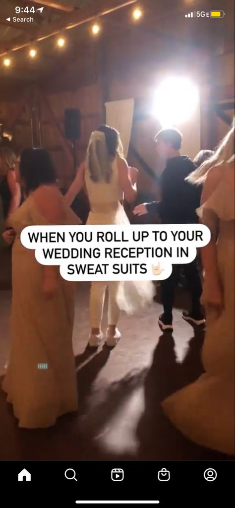 Reception Sweats, Wedding Reception Sweats, Wedding Sweatsuit, Photo Booth Alternative, Guest Entertainment, Wedding Planning Tips, Wedding Guest Book, Unique Wedding, Guest Book