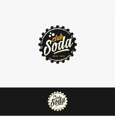 Soda Logo Design Ideas, Soda Logo Design, Lettering Examples, Soda Logo, Pop Logo, Geometric Logos, Soda Shop, Open Market, Shree Radhe