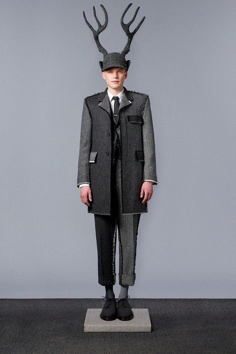 Thom Browne FW 2014 Collection Gashlycrumb Tinies, Tom Browne, Black Rider, Tom Brown, Mens Fashion Ideas, Stylish Mens Fashion, Winter Lookbook, Mens Fashion Urban, Mens Fashion Classy