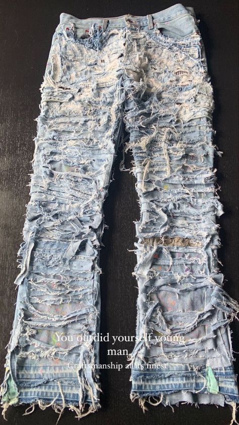 Denim Diy Clothes, Instagram Creator, Black Men Street Fashion, Concept Clothing, Custom Jeans, Street Fashion Men Streetwear, Mens Fashion Streetwear, Denim Diy, Jeans Diy