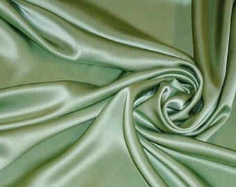 Monogram Robes, Green Silk Dresses, Silk Satin Fabric, Bridal Fabric, Cheap Fabric, Princess And The Frog, Floral Robes, Green Home Decor, Purple Silk