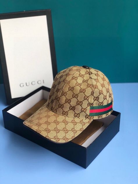 Mens Smart Outfits, Cap Packaging, Dave Rapper, Gucci Cap, Face Yoga Facial Exercises, Mens Fasion, Islamic Nasheed, Luxury Hats, Gucci Brand