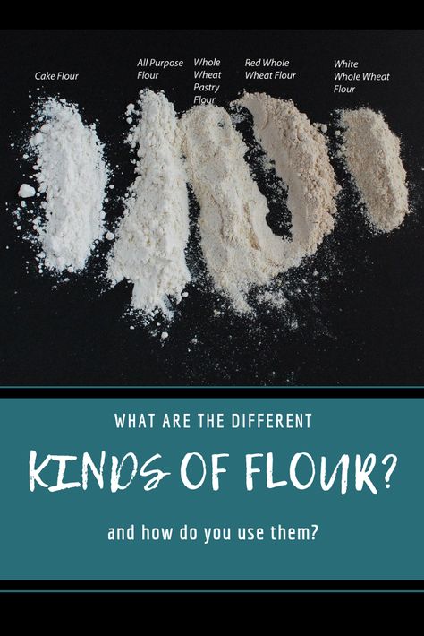 Uses For Old Flour, How To Make All Purpose Flour, Preserving Flour Long Term, Flour Types, Different Types Of Flour, Vegan Munchies, Easy Baking For Kids, Baking With Toddlers, Different Types Of Bread