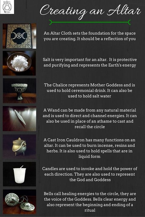 Creating an altar or sacred space… -Pinned by The Mystic's Emporium on Etsy Create An Altar, Wicca Altar, Witches Broom, Broom Closet, Magia Das Ervas, Altar Ideas, Witches Altar, Wiccan Altar, Witchy Tips