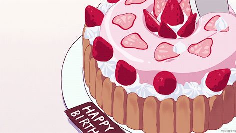 Anime Bento, Anime Cake, 귀여운 음식 그림, Anime Gifs, Think Food, Cake Videos, Kawaii Food, Anime Gifts, Food Drawing