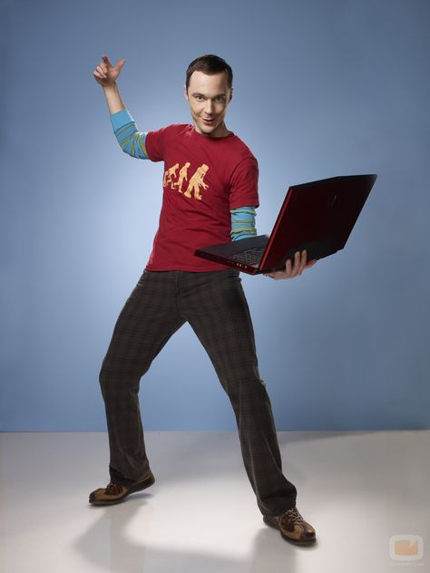 Oh Shelly...   Dr. Sheldon Cooper and his unique style. Jim Parsons, Sheldon Cooper, The Big Bang Theory, Big Bang Theory, Big Bang