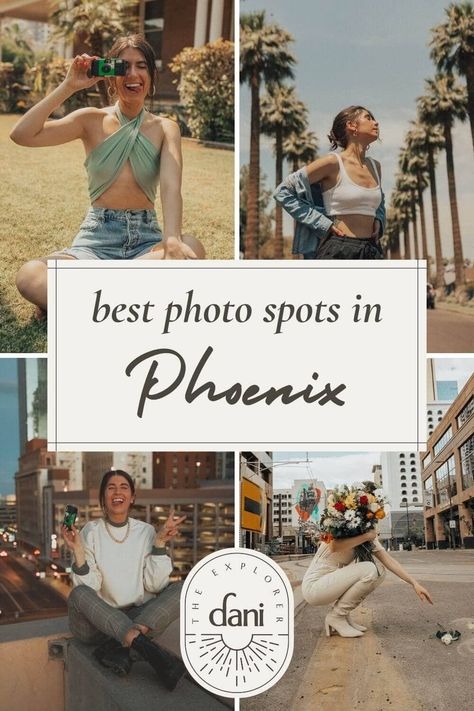 Phoenix Az Outfits Summer, Arizona Ig Pictures, Az Photography Locations, Most Instagrammable Places In Arizona, What To Wear In Phoenix Arizona, Scottsdale Photography Locations, Arizona Portrait Photography, Phoenix Arizona Picture Ideas, Senior Pictures Phoenix Az