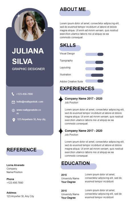 Create Resume Free, Eye Catching Resume, Graphic Design Resume 2023, Resume For Graphic Designer Creative Cv, Resume Creative Ideas, Cv Design For Graphic Designer, Cv Of Graphic Designer, How To Create A Resume, Resume Design For Accountant