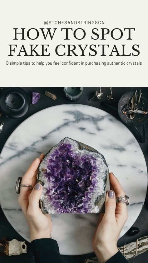 Fake Crystals, Crystal Identification, Fake Vs Real, Prayer For Health, Crystals Meanings, Real Crystals, Fake Stone, Set Intentions, About Crystals