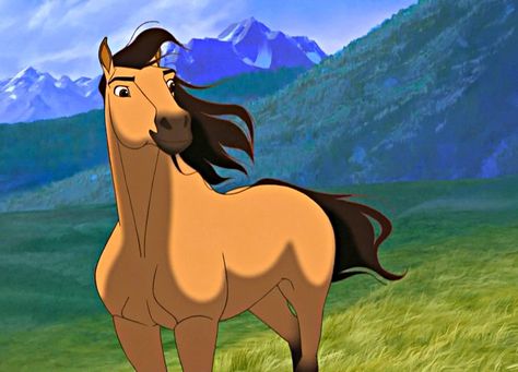 Spirit Horse Movie, Disney Horses, Spirit And Rain, Spirit The Horse, Horse Movies, Disney Animated Movies, The Last Unicorn, Childhood Movies, Animated Animals