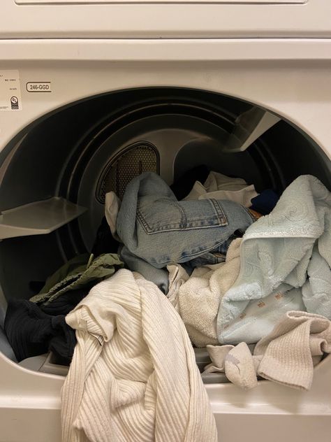 Left laundry in dryer and fell asleep, woke up at 7 to get them, No one took it out (fortunately) Folding Laundry Aesthetic, Vacuuming Aesthetic, Ironing Aesthetic, Washing Clothes Aesthetic, Fresh Laundry Aesthetic, Clean Laundry Aesthetic, Clean House Inspiration, Laundry Day Aesthetic, Doing Laundry Aesthetic