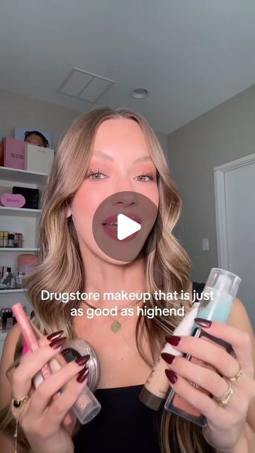 Sky on Instagram: "Drugstore makeup that is just as good as highend #drugstoremakeup #affordablemakeup #makeupchallenge #makeuptutorial #makeupproducts #makeup #ultahaul" Full Face Drugstore Makeup, Best Drugstore Makeup 2024, Good Drugstore Makeup, 38 Year Old Woman, Drugstore Makeup Must Haves, Drugstore Bronzer, Best Affordable Makeup, Makeup Removal Tips, Drugstore Makeup Tutorial