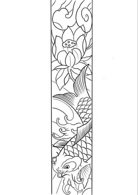 ငါးပုံ Tattoo, မာယာ Tattoo, Japanese Armband Tattoo, Daruma Doll Tattoo, Tato Maori, Tato Tradisional, Koi Tattoo Design, Hipster Drawings, Embroidered Canvas Art