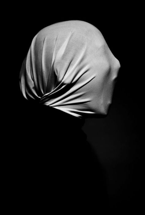 White Photo, A Black, Black And White, Photography, Fabric, White, Black