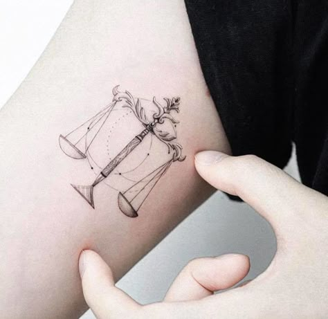 Scale Tattoo Balance, Scales Tattoo Balance, Balance Scale Tattoo, Libra Scales Tattoo, Tattoo Scales, Lawyer Tattoo Ideas, Lawyer Tattoo, Scale Tattoos, Libra Scale Tattoo