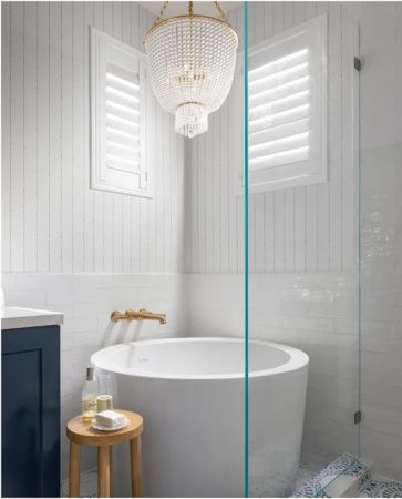 7 Small Bathroom Ideas That Will Help You Maximize Space Soaker Tub In Small Bathroom, Short Bath Tub, Freestanding Tub Small Bathroom, Soaker Bathtub Ideas, Soaking Tub For Small Bathrooms, Small Shower With Tub, Small Bathroom Tubs, Free Standing Bath Tub Shower Combo Small Bathroom, Small Soaking Tub Shower Combo