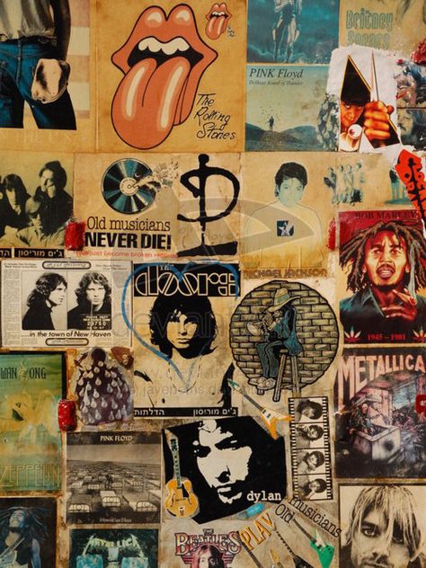 every single band i love Music Notes Decorations, Poster Rock, Music Collage, Band Wallpapers, Wallpaper Tumblr, Rock Posters, Mötley Crüe, Music Wallpaper, Vintage Music