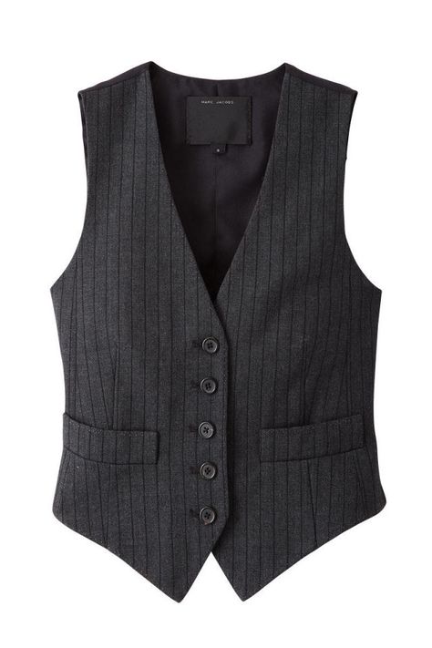 Labels Clothing, Look Office, Tomboy Chic, Wool Vest, Dr Closet, Man Up, Menswear Inspired, Inspired Fashion, Vest Dress