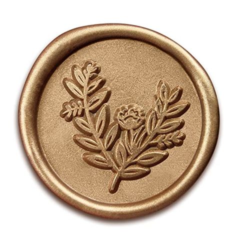 Eucalyptus Pattern, Gold Wax Seal, Wax Seal Stickers, Wax Molds, Wedding Invitation Envelopes, Envelope Seal, Envelope Seals, Wax Seal Stamp, Wedding Stickers