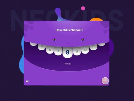 Neokids dribbble 2 Kids App Design, Ui Animation, Ux Design Inspiration, Ui Design Inspiration, Kids App, App Ui Design, Ux Web Design, User Interface Design, Web App Design