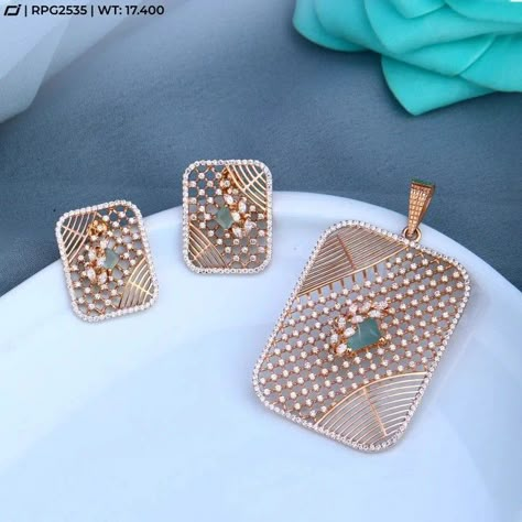 Gold Payal, Rose Gold Pendant Set, Gold Pendent Set, Fancy Pendant, Gold Pendant Set, Diamond Pendant Jewelry, Pendent Set, Delicate Gold Jewelry, Gold Earrings Models