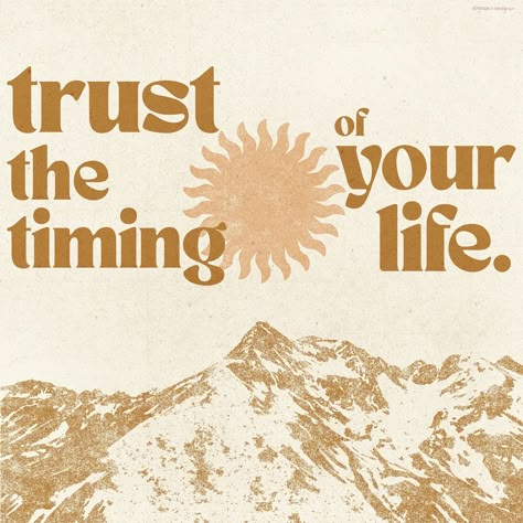 trust the timing of your life 🫶🏻🌟 let me know your favorite below!! Trust Life Quotes, Trust The Timing Of Your Life, Goal Asthetic, Home Screen Quotes, Trusting The Universe, Trust Quote, Growth Takes Time, Room Photo Wall, Coffee Bar Party