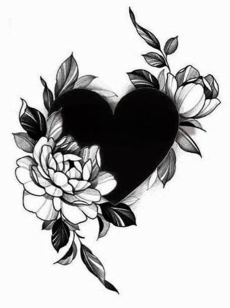 Coverup Tattoo Ideas Back Of Neck, Heart Tattoo Cover Ups, Black Tattoo Ideas Cover Up, Easy Tattoo Cover Up Ideas, Women Chest Tattoo Cover Up, Dark Tattoos For Cover Ups, Flower Cover Up Tattoo Before And After, Cover Up Ideas Tattoo For Women, Cover Up Tattoo Ideas Female For Women