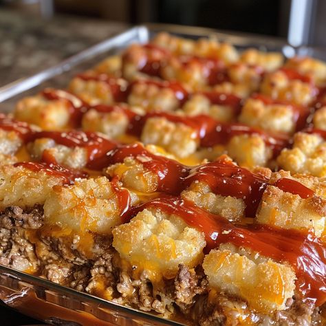 Cheesy Tater Tot Meatloaf Casserole: The Ultimate Comfort Food Cheesy Tatertot Meatloaf Casserole, Cheesy Tater Tot Meatloaf, Cheesey Meatloaf Tater Tot Casserole, Cheesy Tator Tot Meatloaf Recipe, Cheese Tator Tot Meatloaf Casserole, Tater Tot Meatloaf Casserole, Cheesy Tater Tot Meatloaf Casserole, Cheesey Meatloaf, Tater Tot Meatloaf