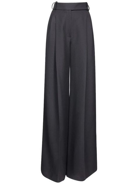 Formal Pants Women, Wide Leg Pants Black, Casual Hijab Outfit, Alexandre Vauthier, Muslimah Fashion Outfits, Classy Work Outfits, Looks Black, Causual Outfits, Swaggy Outfits