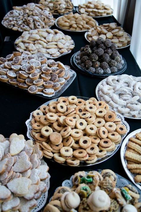 Polish Wedding Traditions, Cookie Table Wedding, Polish Desserts, Polish Wedding, Rapid City South Dakota, Cookie Table, Dessert Spread, Party Food Buffet, Sweets Table