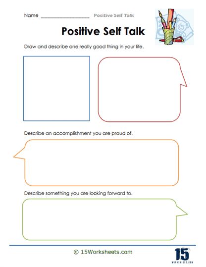 Positivity Worksheets, Holiday Science, Kindergarten Social Studies, Guidance Lessons, Personal Reflection, Counseling Activities, Positive Self Talk, Positive Outlook, Student Encouragement