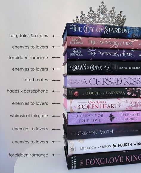 What Books Should I Read, Dark Fantasy Romance Books, A Touch Of Darkness Book, Cute Books To Read, Romance Book Stack, Books You Must Read, Cruel Prince Jude, Winners Curse, Romance Fantasy Books