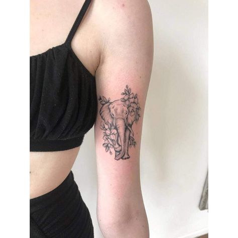 Small Elephant Tattoo Ideas, Small Elephant Tattoo, Simple Elephant Tattoo, Mandala Elephant Tattoo, Elephant Tattoo Ideas, Cute Elephant Tattoo, Small Animal Tattoos, Animal Tattoos For Women, 30 Days Challenge