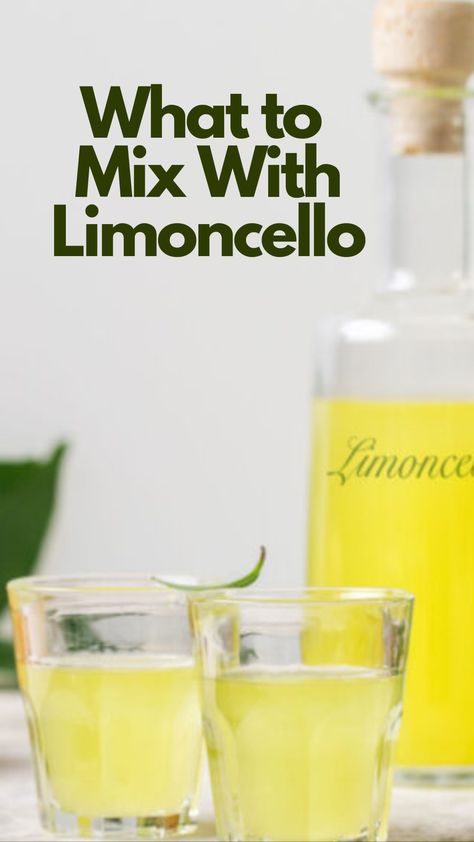 What To Mix With Limoncello Authentic Limoncello Recipe, Italian Limoncello Recipe, Limoncello Drinks, Italian Limoncello, Limoncello Cocktails, Making Limoncello, Limoncello Recipe, Homemade Limoncello, Homemade Liquor