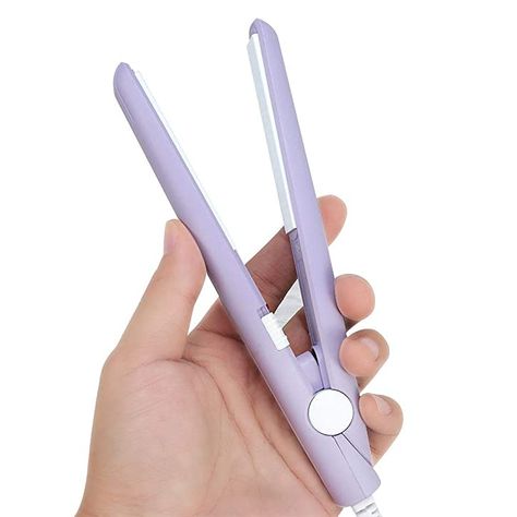 Mini Flat Iron, Mini Straightener, Chi Hair Products, Hair Steaming, Mini Hair Straightener, Professional Hair Straightener, Flat Iron Hair, Ceramic Hair Straightener, Hair Straightener And Curler