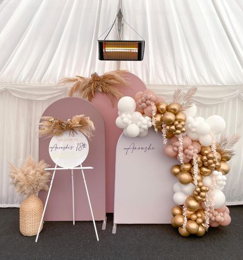 Blush Pink Bridal Shower, Arch Ideas, Pink Backdrop, Arch Backdrop, Big Balloons, Pink Bridal Shower, Hollywood Party, Nursing Graduation, Pink Bridal